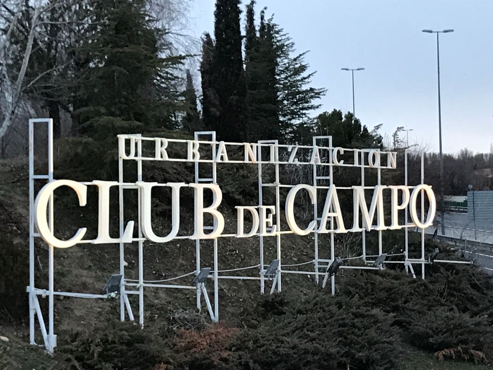 Foto de la urbanización club de campo